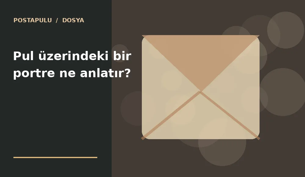 Pul üzerindeki bir portre ne anlatır?