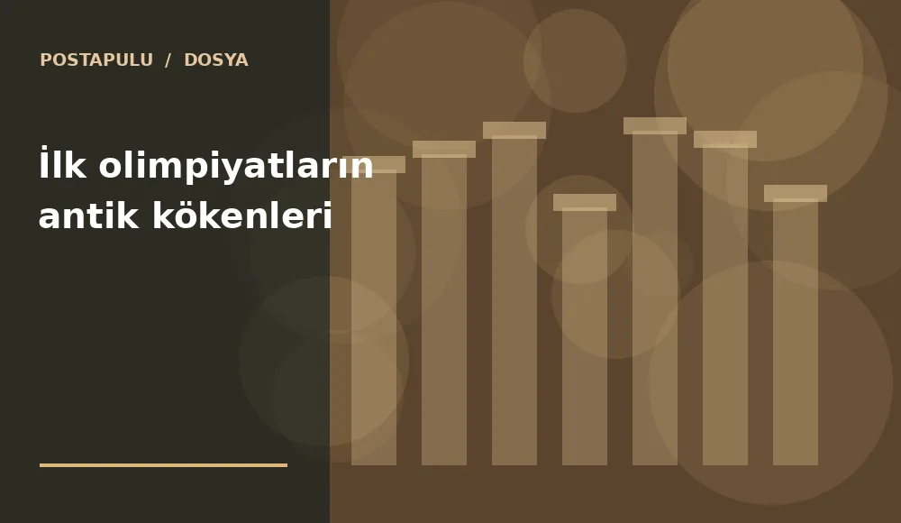 İlk olimpiyatların antik kökenleri